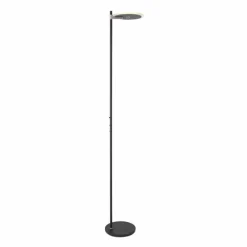 Luminaires Steinhauer Lampadaire à vasque Steinhauer Turound LED Noir, 1 lumière* Lampadaires Et Lampes Sur Pied