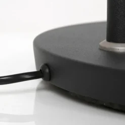 Luminaires Steinhauer Lampadaire à vasque Steinhauer Turound LED Noir, 1 lumière* Lampadaires Et Lampes Sur Pied