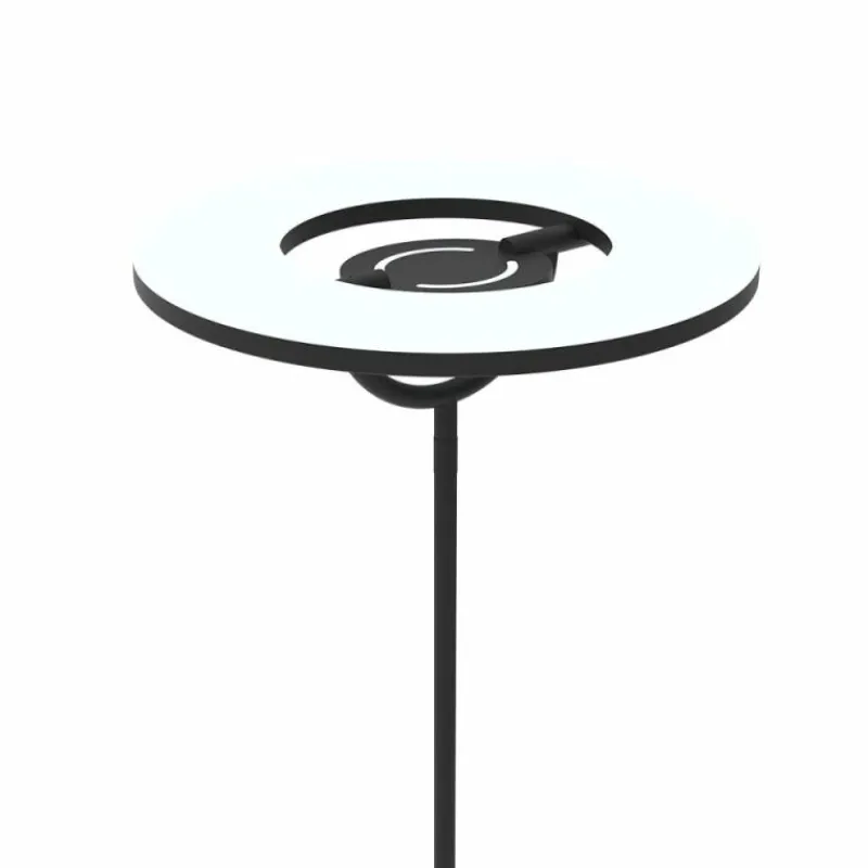 Luminaires Steinhauer Lampadaire à vasque Steinhauer Soleil LED Noir, 2 lumières* Éclairage Led