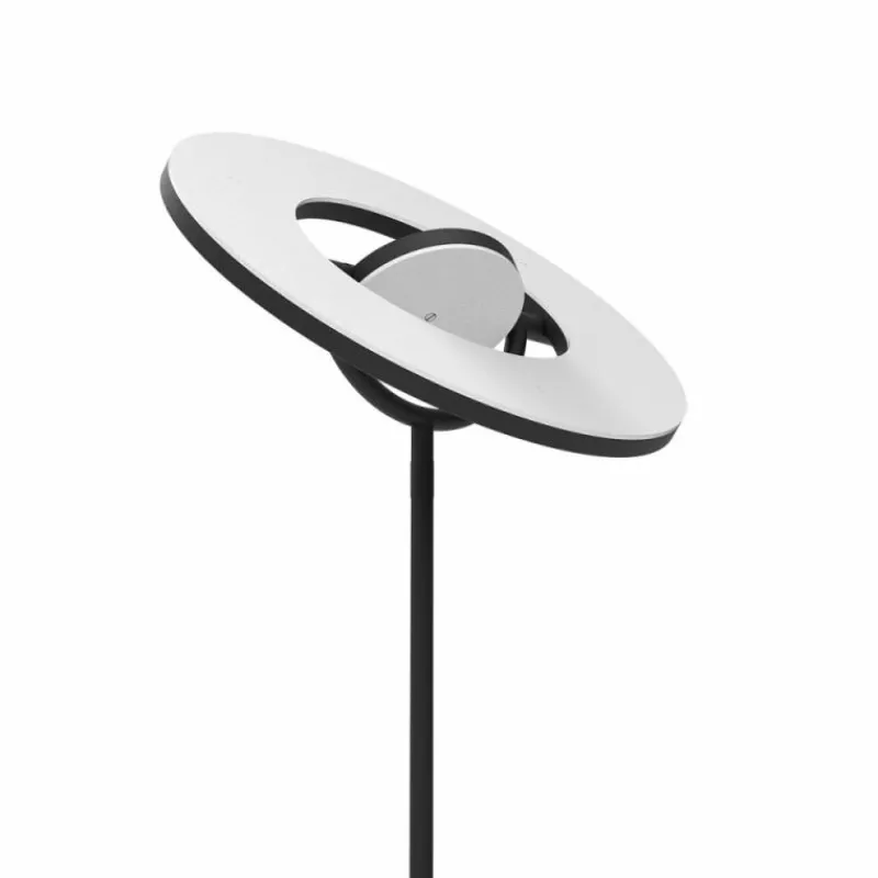Luminaires Steinhauer Lampadaire à vasque Steinhauer Soleil LED Noir, 2 lumières* Éclairage Led
