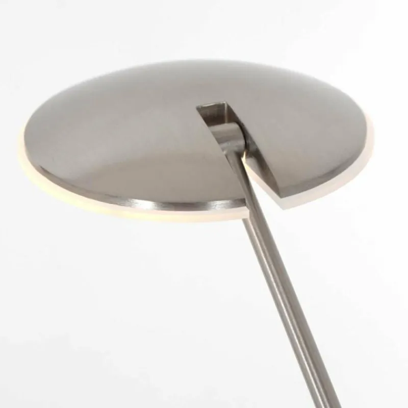 Luminaires Steinhauer Lampadaire à vasque Steinhauer Daphne LED Acier brossé, 2 lumières* Éclairage Led