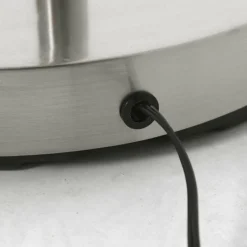 Luminaires Steinhauer Lampadaire à vasque Steinhauer Daphne LED Acier brossé, 2 lumières* Éclairage Led