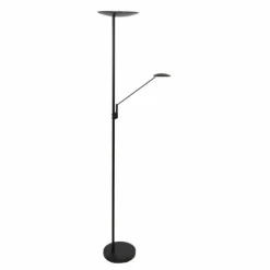 Luminaires Steinhauer Lampadaire à vasque Steinhauer Daphne LED Noir, 2 lumières* Éclairage Led