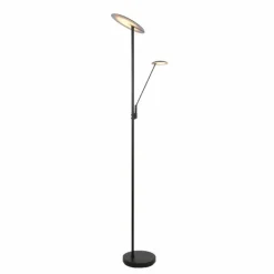Luminaires Steinhauer Lampadaire à vasque Steinhauer Daphne LED Noir, 2 lumières* Éclairage Led