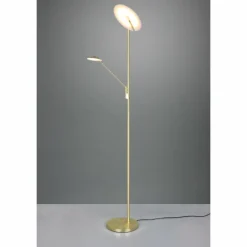 Luminaires Trio Lampadaire à vasque Trio Brantford LED Laiton, 1 lumière* Éclairage Led