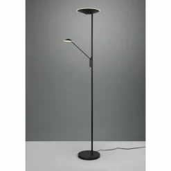 Luminaires Trio Lampadaire à vasque Trio Brantford LED Noir, 1 lumière* Éclairage Led
