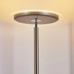 hofstein Lampadaire à vasque Veteli LED Blanc, 2 lumières