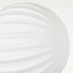 Lampes À Boules-hofstein Lampadaire - Verre 10 cm, 12 cm Remaisnil Blanc, 6 lumières