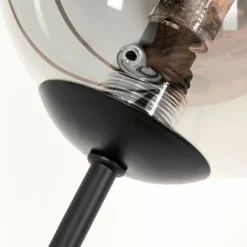 Suspension Verre Fumé-hofstein Lampadaire - Verre 12 cm Bernado Fumé, 3 lumières