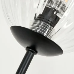 Lampes À Boules-hofstein Lampadaire - Verre 10 cm Bernado Clair, 6 lumières