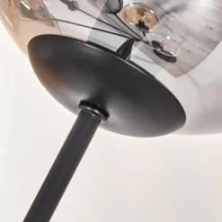 hofstein Lampadaire - Verre 15 cm Gastor Ambre, Clair, Fumé, 6 lumières