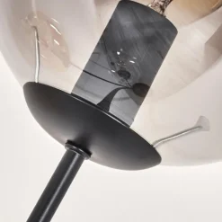 hofstein Lampadaire - Verre 15 cm Gastor Ambre, Clair, Fumé, 3 lumières