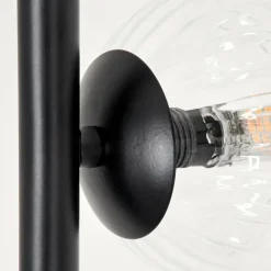 hofstein Lampadaire - Verre 10 cm Remaisnil Clair, 6 lumières