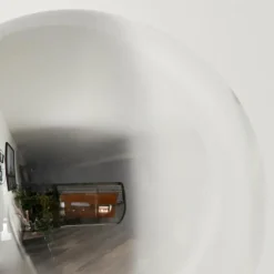 hofstein Lampadaire - Verre Remaisnil Clair, Fumé, 5 lumières