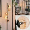 Lampes À Boules-hofstein Lampadaire - Verre Remaisnil Ambre, 5 lumières