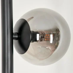 hofstein Lampadaire - Verre Remaisnil Fumé, 6 lumières