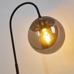 hofstein Lampadaire Agropoli Noir, 1 lumière