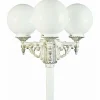 Luminaires Rustiques-Luminaires Albert Leuchten Lampadaire Albert 2050 Or, Blanc, 3 lumières