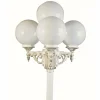 Luminaires Rustiques-Luminaires Albert Leuchten Lampadaire Albert 2051 Or, Blanc, 4 lumières