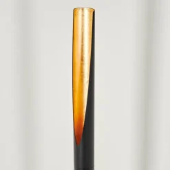 Lampes Dorées-hofstein Lampadaire Aleman LED Or, Noir, 1 lumière