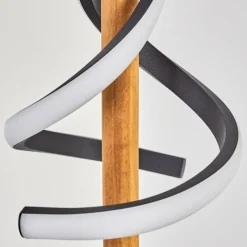 hofstein Lampadaire Alvarim LED Écru, Noir, 1 lumière