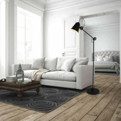 Luminaires Steinhauer Lampadaire Anne Lighting ANNE Noir, 1 lumière* Lampadaires Et Lampes Sur Pied