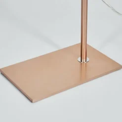 hofstein Lampadaire Anneau LED Cuivre, 1 lumière* Éclairage Led