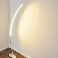 hofstein Lampadaire Antares LED Chrome, 1 lumière