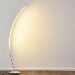 hofstein Lampadaire Antares LED Chrome, 1 lumière