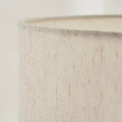 Lampes En Tissu-hofstein Lampadaire Antillo Nickel mat, 1 lumière