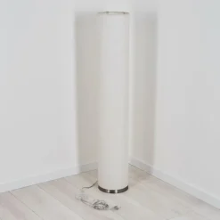 Lampes En Tissu-hofstein Lampadaire Antillo Nickel mat, 3 lumières