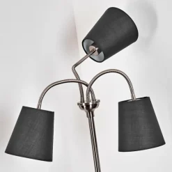 Lampes En Tissu-hofstein Lampadaire Ascona Nickel mat, 3 lumières