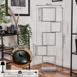 hofstein Lampadaire Bacolod LED Aluminium, 1 lumière