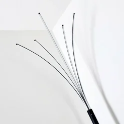 hofstein Lampadaire Bakersfield LED Noir, Blanc, 1 lumière