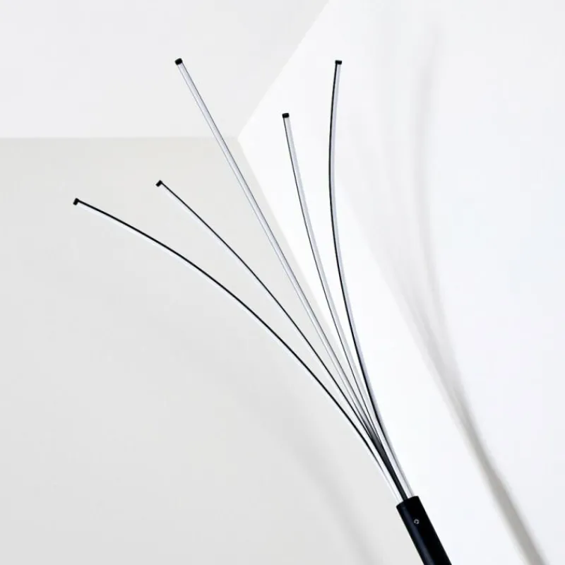 hofstein Lampadaire Bakersfield LED Noir, Blanc, 1 lumière