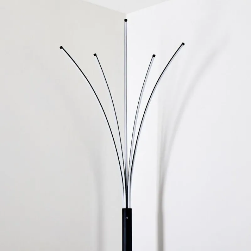 hofstein Lampadaire Bakersfield LED Noir, Blanc, 1 lumière