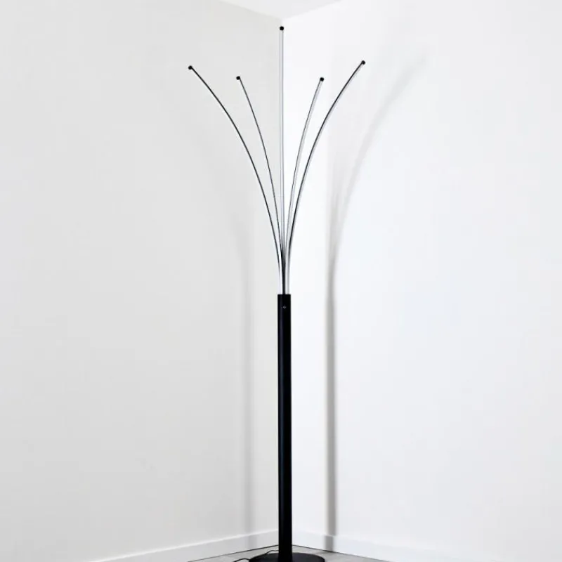 hofstein Lampadaire Bakersfield LED Noir, Blanc, 1 lumière