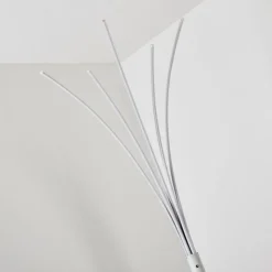 hofstein Lampadaire Bakersfield LED Blanc, 1 lumière* Lampadaires Et Lampes Sur Pied