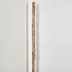 Luminaires Rustiques-hofstein Lampadaire Bansberia LED Bois clair, Noir, 1 lumière