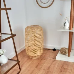 Luminaires Scandinaves-hofstein Lampadaire Batumi Noir, 1 lumière