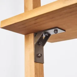 Lampes Dorées-hofstein Lampadaire Baval Écru, 1 lumière