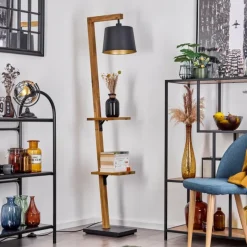 Lampes Dorées-hofstein Lampadaire Baval Écru, 1 lumière