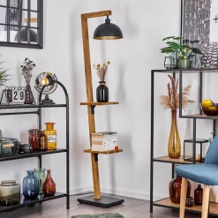 Lampes Dorées-hofstein Lampadaire Baval Écru, 1 lumière