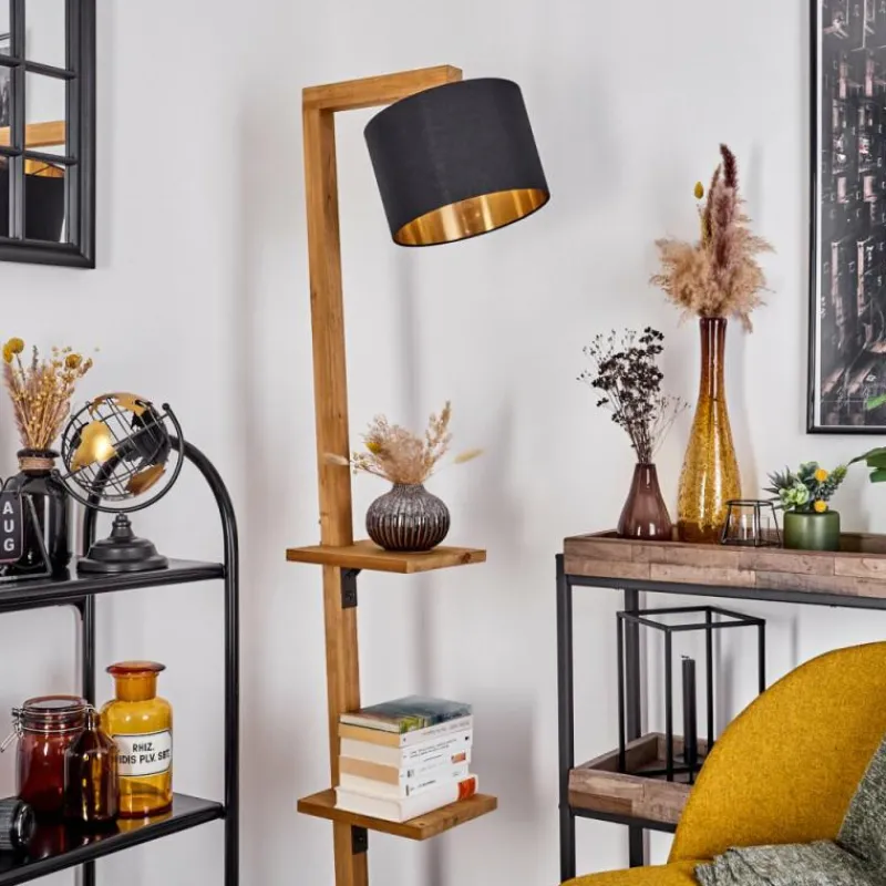 Lampes Dorées-hofstein Lampadaire Baval Écru, 1 lumière