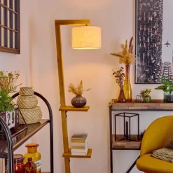 Lampes En Tissu-hofstein Lampadaire Baval Écru, 1 lumière