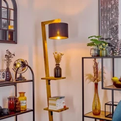 Lampes Dorées-hofstein Lampadaire Baval Écru, 1 lumière