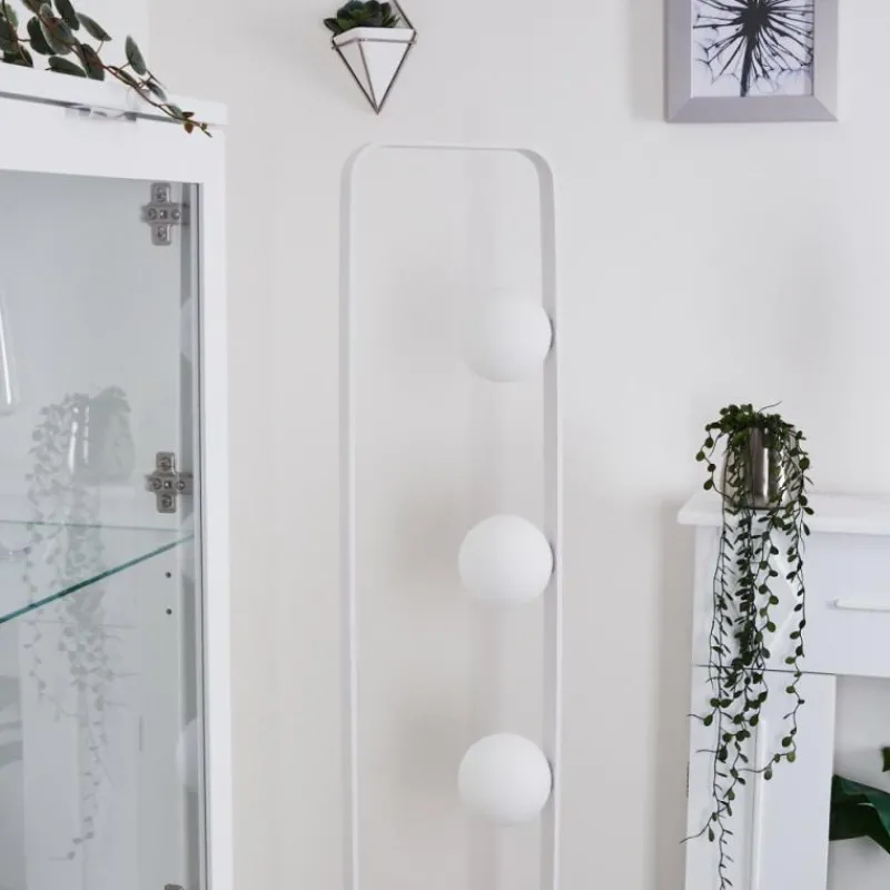 hofstein Lampadaire Beland Blanc, 3 lumières