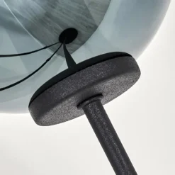 hofstein Lampadaire Belp Noir, 3 lumières