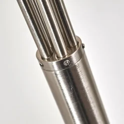 hofstein Lampadaire Bernado Nickel mat, 5 lumières