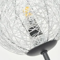 hofstein Lampadaire Bernado Noir, 5 lumières